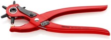 KNIPEX 90 70 220 SB Revolverlochzange rot pulverbeschichtet 220 mm (SB-Karte/Bli