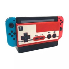 Nintendo Switch Custom Dock Sock - NES Famicom Suede Sleeve Brand New 