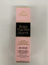 Too Faced Oil Free Matte Foundation #Sable-1 oz (NIB)
