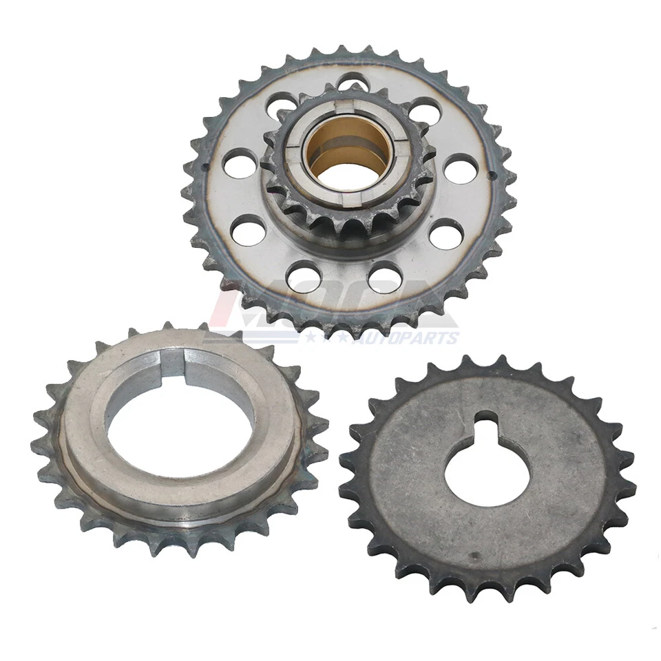 Timing Chain Kit Oil Water Pump fits 96-09 Suzuki SX4 Aerio Chevrolet Tracker L4 - Image 3 of 4