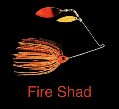 Custom Hidden Weight Spinnerbait 1/4-1/2oz 8 colors Willow Colorado Bladed Jig