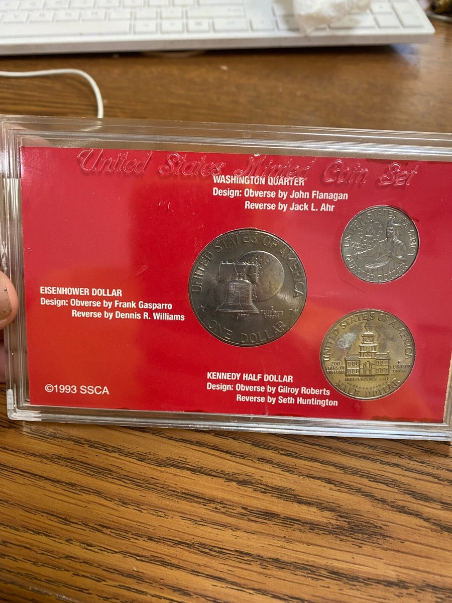 SPIRIT OF 76 BICENTENNIAL COIN SET SLAB SSCA 1993 EISENHOWER