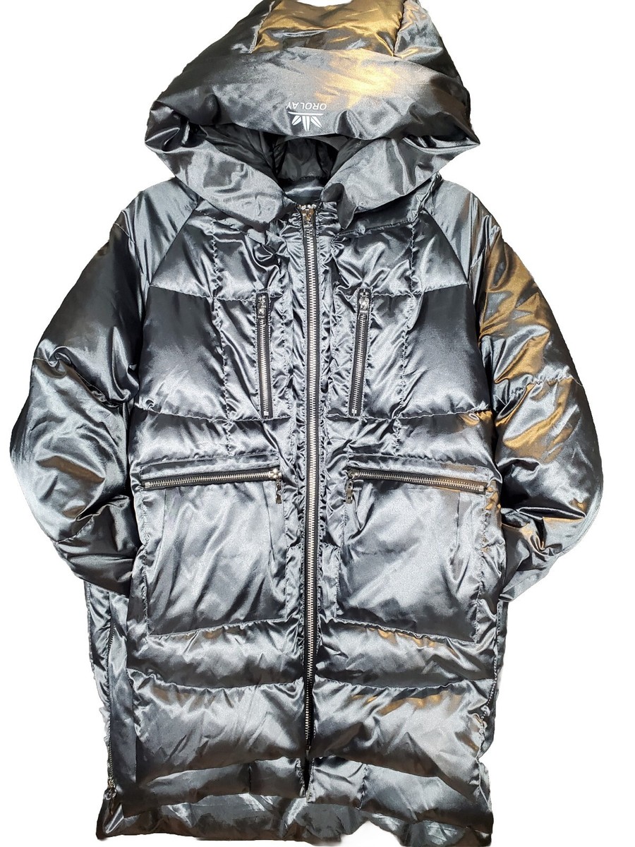 Orolay 092 Universe Cosmos Shiny Puffer Down Coat in Night Orolay 092 Universe Cosmos Shiny Puffer Down Coat in Night