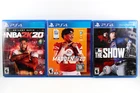 Lot of 3 Sports PS4 Games - Madden NFL 20, The Show 20, NBA 2K - PlayStation 4