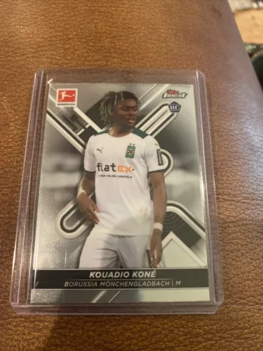 2022 Topps Finest Bundesliga Kouadio Kone Rookie Borussia Monchengladbach