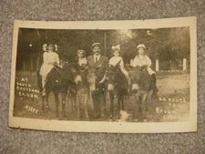 RPPC, South Cheyenne Canon, Colorado, En Route to Seven Falls, early 1900`s