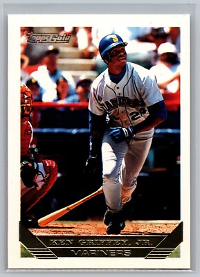Ken Griffey Jr 1993 Topps GOLD #179 Baseball MLB Card Seattle