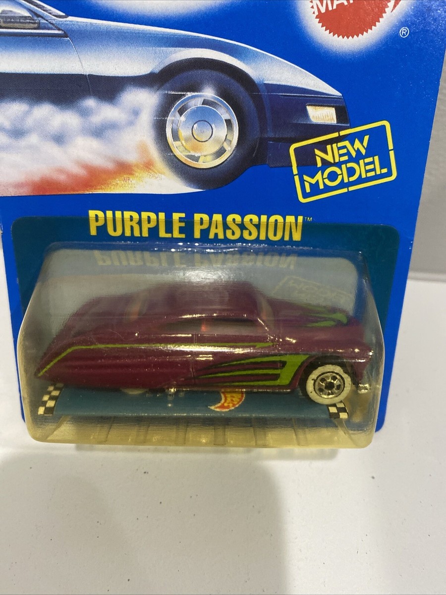 NIP FACTORY SEALED 1990 Hot Wheels Purple Passion Blue