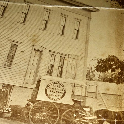 Org 1870s DRYGOODS STORE Braintree MA Massachusetts Antique BIG Albumen PHOTO - Picture 8 of 15