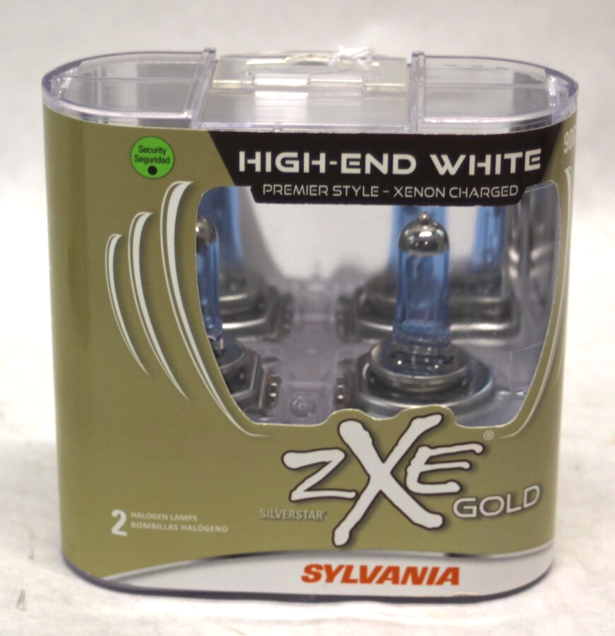 SYLVANIA SILVERSTAR ZXE Gold 9003 Pair Set Headlight Bulbs SYLVANIA SILVERSTAR ZXE Gold 9003 Pair Set Headlight Bulbs