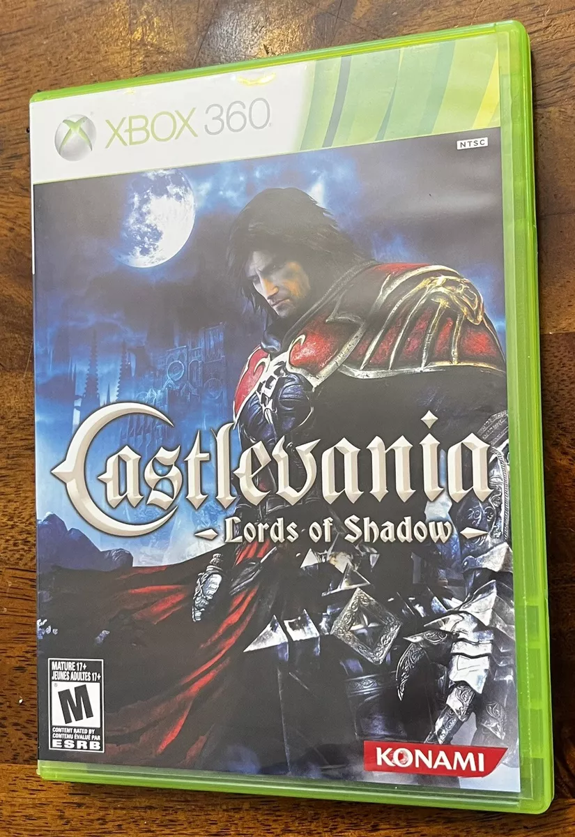 Castlevania Lords of Shadow 1 Microsoft Xbox 360 Complete w/ Manual