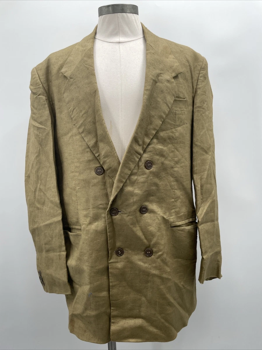 Denim Regular Double-Breasted Suits & Blazers for Men for sale | eBay