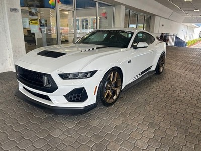 2025 Ford Mustang GT Fastback Oxford White showroom | 24x36'' POSTER | Muscle Car