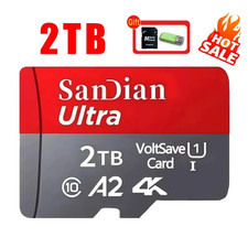 High Speed Micro SD Memory Card Class 10 V30 TF Card 128GB 256GB 512GB 1TB 2TB