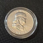 1956 Franklin Half Dollar 90% Silver Proof No Mint Mark In Capsule Estate Coins