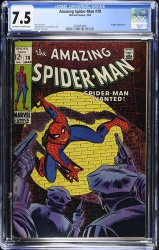 Amazing Spider-Man # 70 (3/69)  CGC 7.5