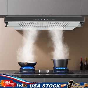 30in Sous le capot du Cabinet 900CFM 3-Speed Touch Control+Gesture Sensing w/LED