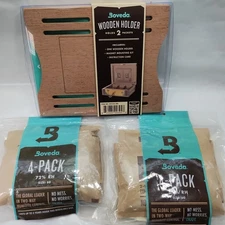 Boveda Two-Way Humidity Control Packs & Wooden Holder Bundle *READ DESCRIPTION