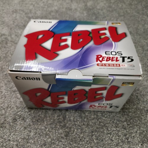 Canon EOS Rebel T5 18.0 MP DSLR Camera Kit with EF-S 18-55mm f/3.5-5.6 IS II...