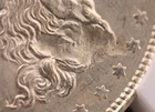 1921-P  Morgan Silver Dollar $1 NGC MS 62 "Obverse Struck Thru" (Chunk Gone!)