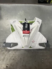 Maverik EKG Speed Pad Lacrosse Shoulder Pads – Adult – White – NEW With Tags