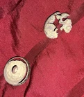 Dug Confederate Mississippi Coat Button