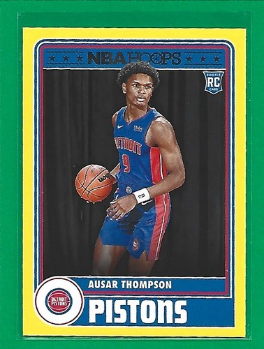 2023-24 Hoops Basketball Yellow Ausar Thompson HT #293 Detroit Pistons - Picture 1 of 2