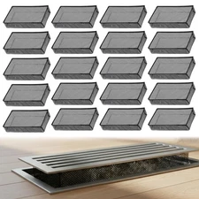 20Pcs 4 x 10 Inch Floor Register Cover Trap, Floor Air Vent Cover Screen for ...