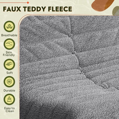 Bean Bag Chair, Big Bean Bag Memory Foam Bean Bag Adult Chair - Bild 6 von 11