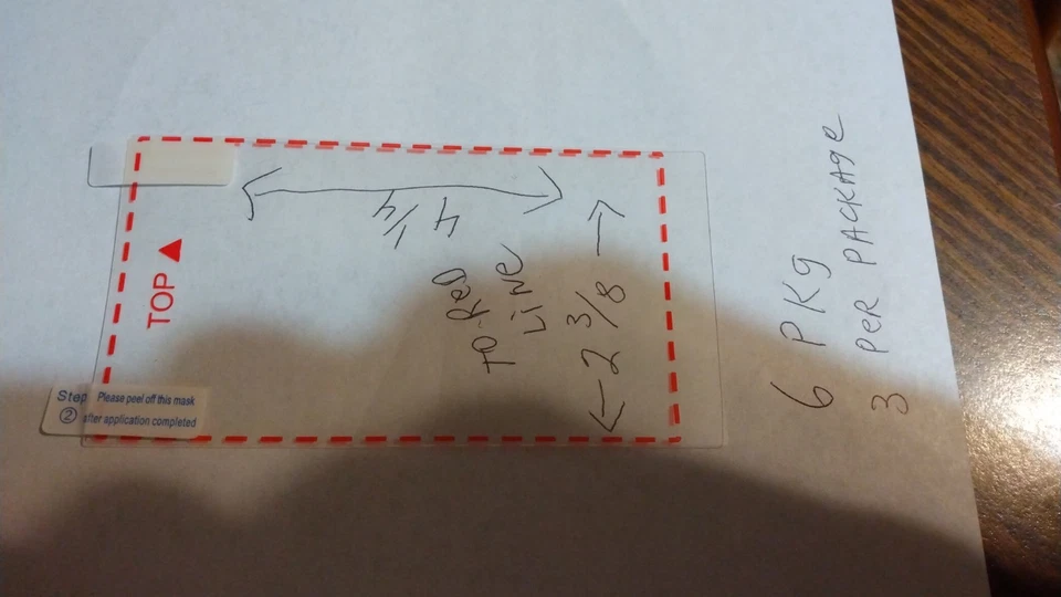 Verizon Anti-Scratch Display Protector- Six 3-Pack Total 18 The all new HTC One - Image 4 of 4