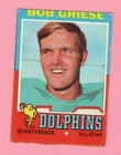1971 Topps Bob Griese #160 Miami Dolphins  - See Pictures