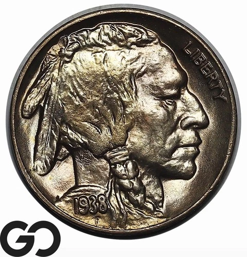 1938-D Buffalo Nickel, Premium Quality Superb Gem BU++