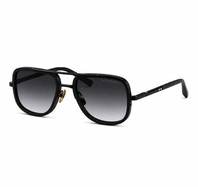 DITA MACH-S DTS412 Sunglasses Black/Gray Gradient 54-21-127mm With Case New