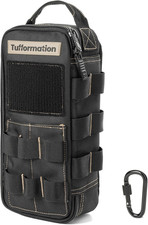 Heavy Duty Small Tool Bag Pouch Portable Utility Organizer Case with Zipper Hand