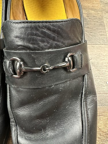 Mocasín Cole Haan American Classics Black Bit 12D Hecho en India - Imagen 3 de 12
