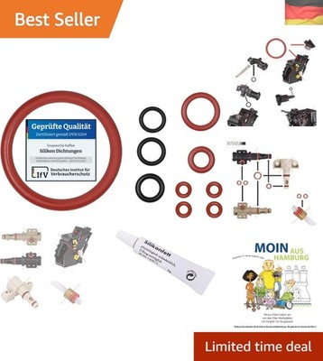 Dichtung Wartungssatz O-Ringe kompatibel mit Philips Saeco Spidem Gaggia für ...