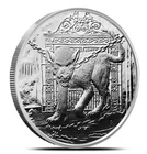 Nordic Creatures 1 oz .999 silver Hellhound Garm Proof with Copper COA & box