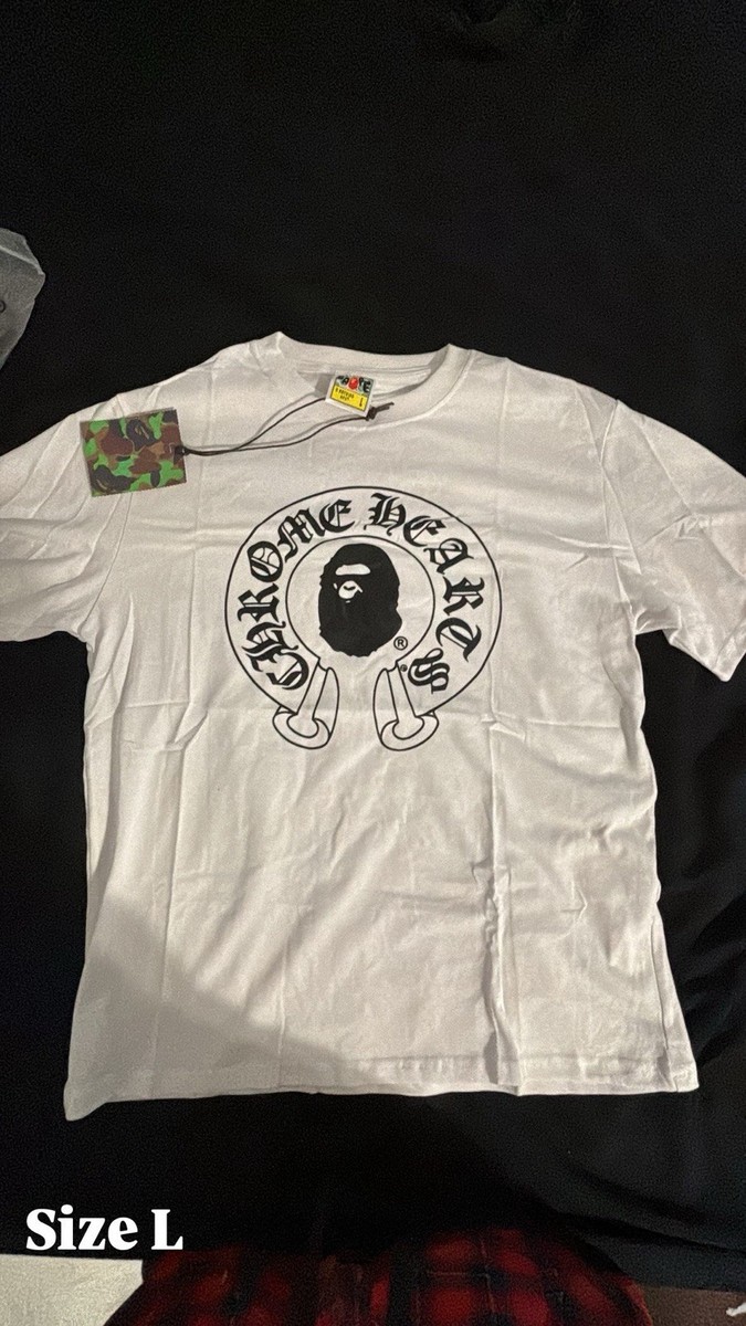 クロムハーツ A Bathing Ape　Tシャツ　120 A BATHING APE アベイシングエイプ×Chrome Hearts クロムハーツ