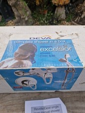 Deva excelsior shower in a box chrome complete mixer valve exposed/concealed fit