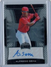 2025 LEAF METAL BASEBALL ALFREDO SENA AUTO 27/49 BASE AUTOGRAPH