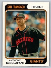2023 Topps Heritage #696 Anthony DeSclafani - San Francisco Giants