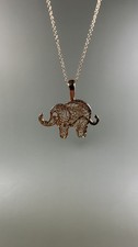 Elephant gold charm/necklace