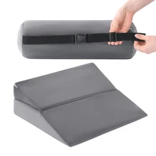 Travel Wedge Pillow for Sleeping, Adjustable Portable Wedge Pillow for Travel...