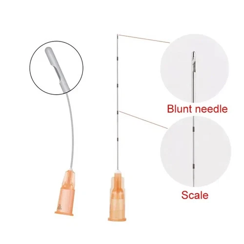 10/20/50Pcs Various Size Micro Blunt-Tip Puncture Cannula for Fillers 18~30G image 11