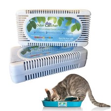 Litter Box Odor Absorber - Activated Charcoal Pods for Litter Box Odor Elimin...