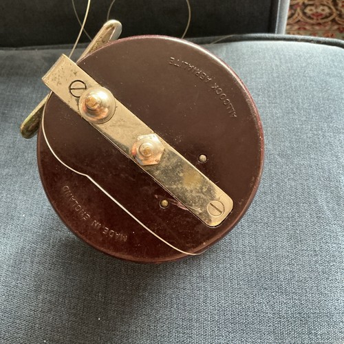 1950’s Bakelite Allcock Aerialite fishing reel. 4 Inch Used