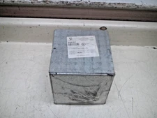 E-BOX Screw-On Cover Pull/Junction Box 16 ga Steel 6 Inch L x 6 Inch P/N: 666SC