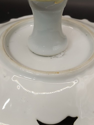 Lovely Vintage Crown Product Japan Pedestal Bowl Fruit Design - Picture 7 of 13