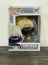 Funko Pop! One Piece: Soba Mask (Sanji) Exclusive Vinyl Figure with Protector