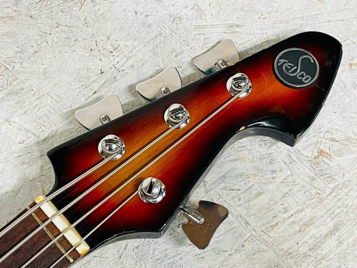 テスコBS101 Teisco BS-101 Short Scale Bass Guitar 1960s Vintage U81508